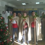 Коледарите от ПГМЕТ "Христо Ботев" също посетиха ТЕЛЕПОЛ